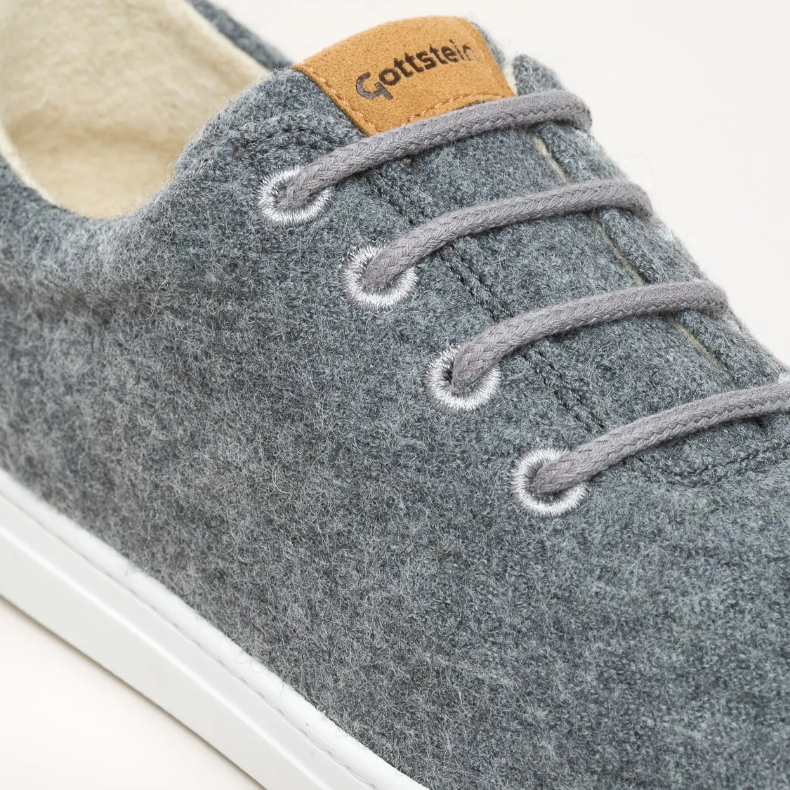 Wollsneaker Wool Walker grau