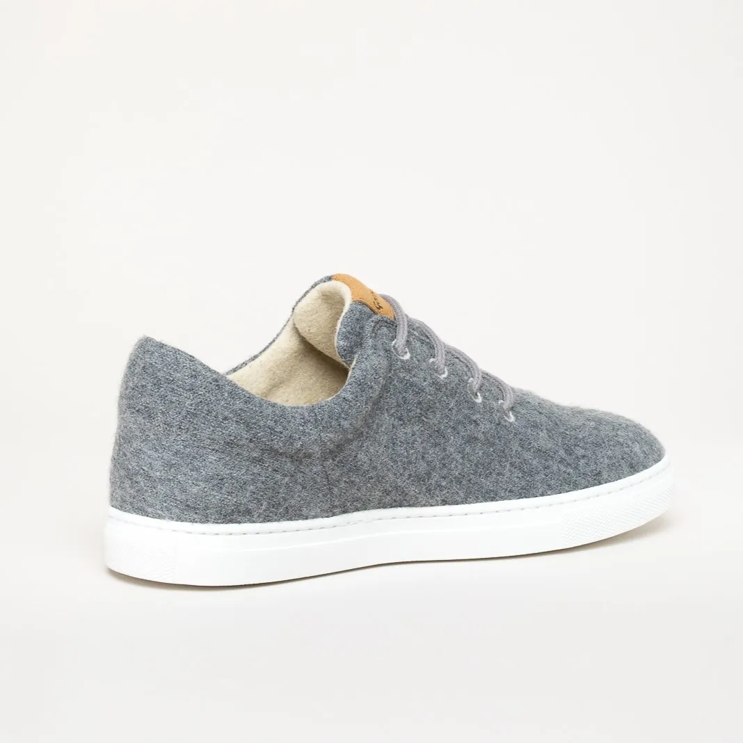 Wollsneaker Wool Walker grau